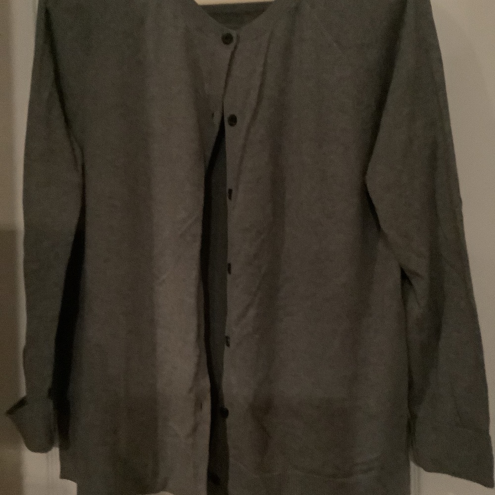 Gap 100% Cotton XXL Crewneck Cardigan